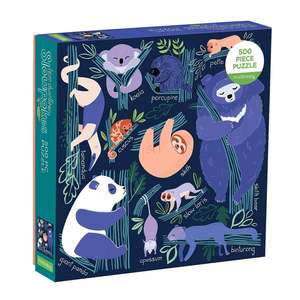 Games: Tree-dwelling Slowpokes 500 Piece Family Puzzle
