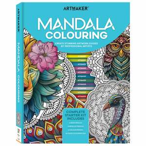 Art Colouring: Art Maker Mandala Colouring Kit