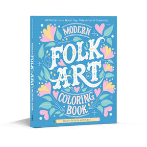 Art Colouring: Modern Folk Art Colouring Book