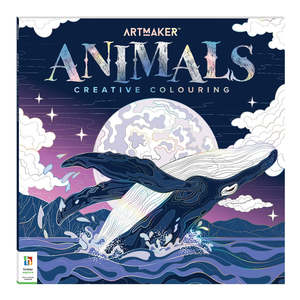 Art Colouring: Art Maker Creative Colouring Book - Amazing Animals