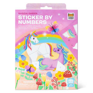 Activity Kits: Sticker by Numbers Set - Magical Garden