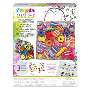 Activity Kits: Crayola Creations Model Magic Wall Sculptures Kit