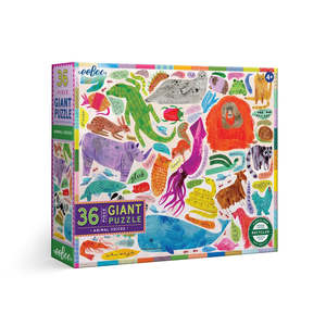 eeBoo Animal Voices 36 Piece Giant Puzzle