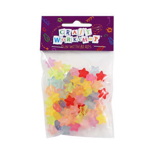 Craft Supplies: Craft Star Beads