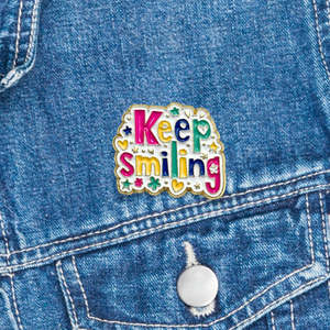 Mindful Pin - Keep Smiling