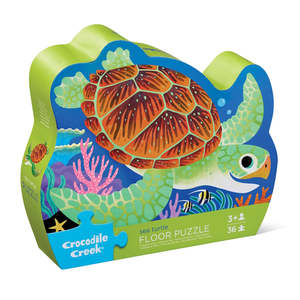 Crocodile Creek: Crocodile Creek 36 Piece Floor Puzzle - Sea Turtle