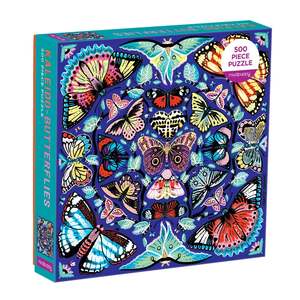 Mudpuppy: Kaleido-Butterflies 500 Piece Family Puzzle