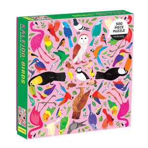 Mudpuppy: Kaleido-Birds 500 Piece Family Puzzle