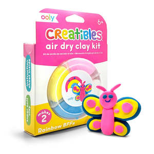 Ooly: OOLY Creatibles Air Dry Clay Kit - Rainbow BFFs