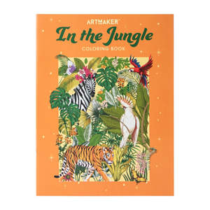 Art Maker: Art Maker Colouring Book - In the Jungle