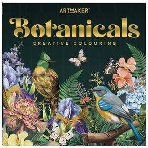 Art Maker: Art Maker Creative Colouring Book - Botanicals