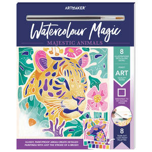 Art Maker Watercolour Magic - Majestic Animals