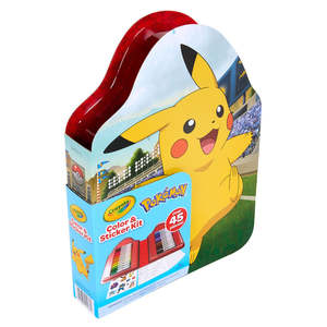 Crayola: Crayola Colour & Sticker Kit - Pokemon