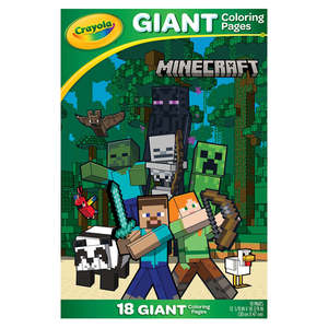 Crayola: Crayola Giant Colouring Pages - Minecraft