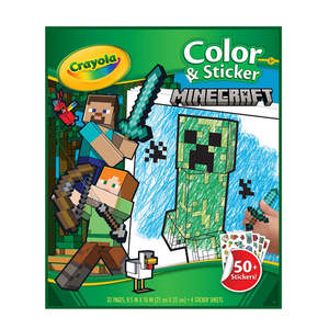 Crayola: Crayola Colour & Sticker - Minecraft