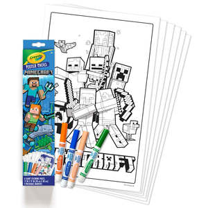 Crayola: Crayola Poster Pages - Minecraft