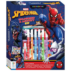 Kaleidoscope: Kaleidoscope Colouring and Activity Kit - Spiderman