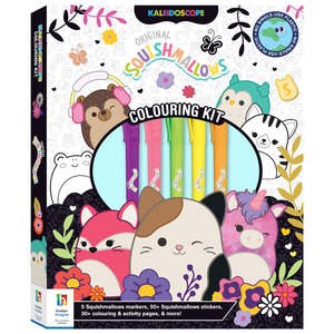 Kaleidoscope: Kaleidoscope Colouring Kit - Squishmallows