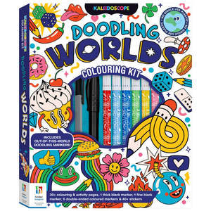 Kaleidoscope: Kaleidoscope Colouring Doodling Worlds