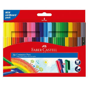Faber-Castell Connector Pens 20pk