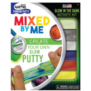 Putty Slime: Crazy Aarons - Thinking Putty Glow in the Dark Activity Kit