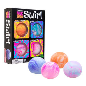 NeeDoh Teenie Swirls 4pk