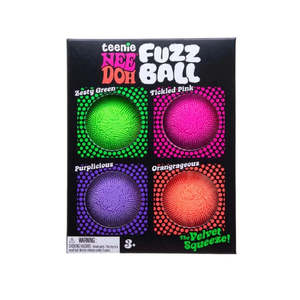 Needoh: NeeDoh Teenie Fuzz Balls 4pk