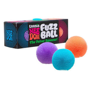 Needoh: NeeDoh Teenie Fuzz Balls 3pk