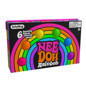 Needoh: Teenie NeeDoh Rainboh 6pk