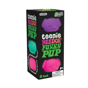 Teenie NeeDoh Funky Pups 3pk