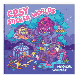 Art Colouring: Art Maker Cosy Sticker Worlds - Magical Whimsy