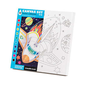 Painting Kits: Crocodile Creek Canvas Set - Space