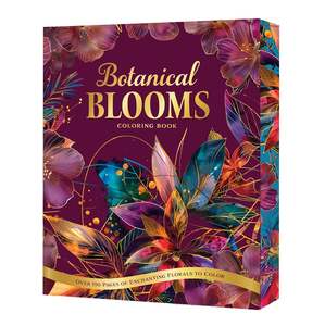 Botanical Blooms Colouring Book