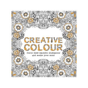 Creative Colour Adult Colouring Book