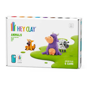 Hey Clay: Hey Clay - Animals (6 Cans)
