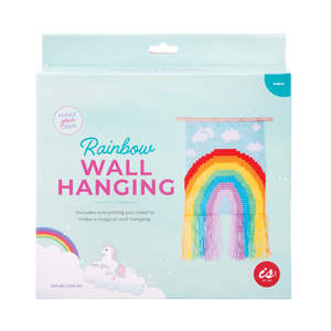 Make Your Own Rainbow Wall Hanging