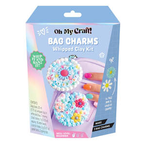 Make Your Own Kits: OMC! Bag Charms Whipped Clay Kit