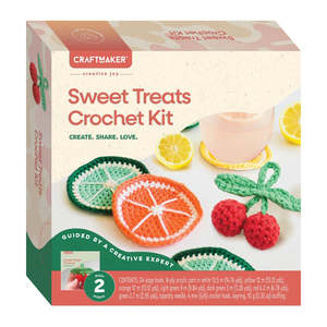 Craft Maker Sweet Treats Crochet Kit