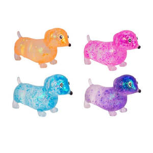 Sensory Fidget Toys: Scrunchems Sugar Sausage Dog