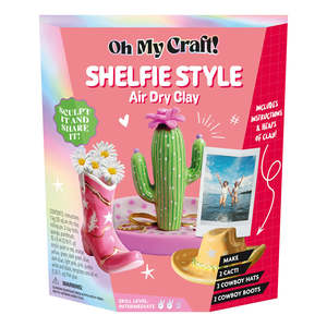 Clay Craft: OMC! Shelfies Air Dry Clay Kit