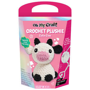 Cross Stitch: OMC! Crochet Plushie Kit - Colin Cow