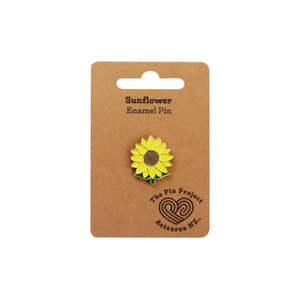 Mindful Pins: The Pin Project - Invisible Disability Sunflower