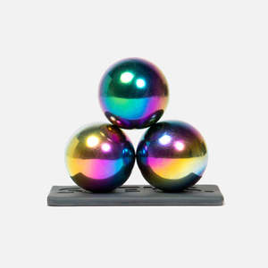Supers 33mm Magnet Balls 3pk - Oil Slick