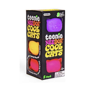Teenie NeeDoh Cool Cats 3pk
