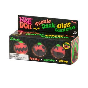 NeeDoh Teenie Jack-Glow Lanterns 3pk