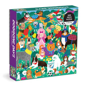 Games: Doggone Days 500 Piece Family Puzzle