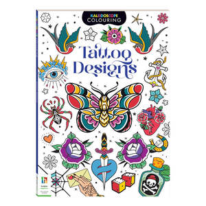 Kaleidoscope Colouring - Tattoo Designs