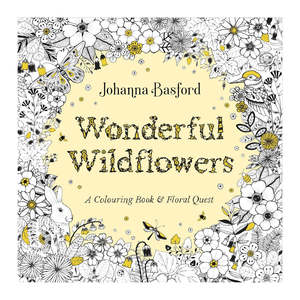 Wonderful Wildlowers: A Colouring Book & Floral Quest