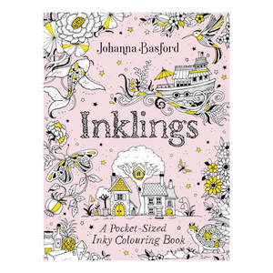 Inklings - A Pocket-Sized Inky Colouring Book