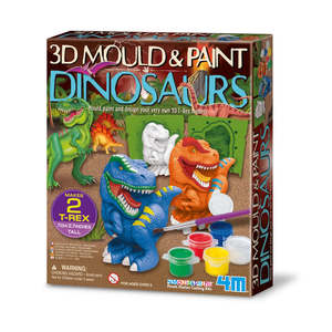 Make Your Own Kits: 3D Mould & Paint - Dinosaurs